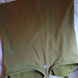 Lululemon Athletica Olive Green Tank Top